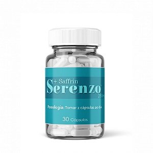 Serenzo + Saffrin 30 Cápsulas