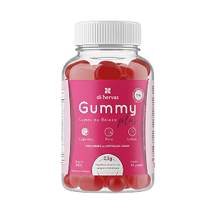 Gummy Plus - Gomas da Beleza (30 gomas com 2,5g de Colágeno Verisol®️ + Vitaminas e Minerais)