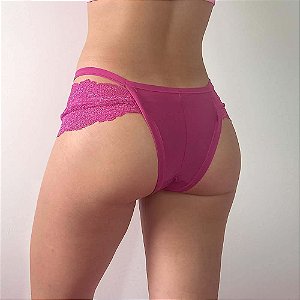 Calcinha Tanga com Detalhes em Renda 1920020