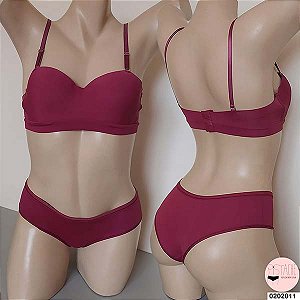 Conjunto Tomara Que Caia em Microfibra 0202011