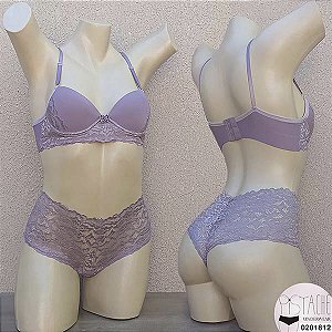 Lingeries em Microfibra com Detalhes em Renda 0201812
