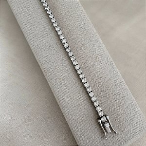 Pulseira riviera 4 garras - 3mm