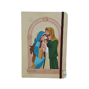 Caderno Sagrada Família sem pauta