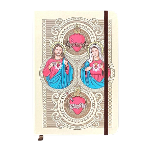 Caderno Sagrados Corações Com Pauta