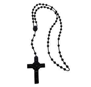 Terço Silicone Preto