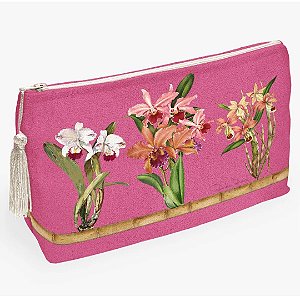 Necessaire Orquídea rosa