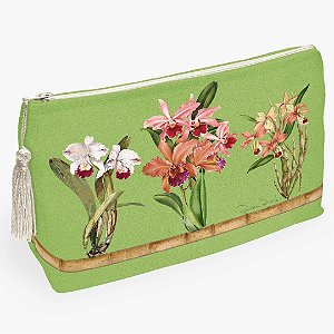 Necessaire Orquídea verde