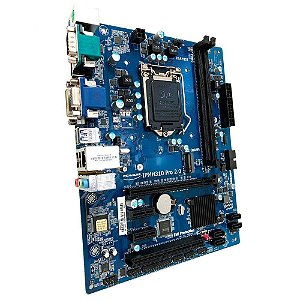 PLACA MÃE PCWARE IPMH310 Pro 1151 DDR4 HDMI DVI VGA M.2 USB 3.1