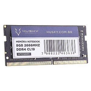 MEMÓRIA P/ NOTEBOOK 8GB DDR4 2666 MHZ (SO-DIMM)