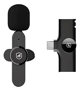 Microfone de Lapela Flex - Tipo C - Gshield