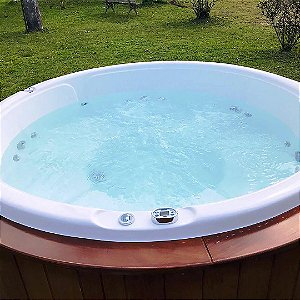 SPA FLORA REDONDO Ø 170 x 65 CM STANDARD C/ 5 LUGARES OURO FINO
