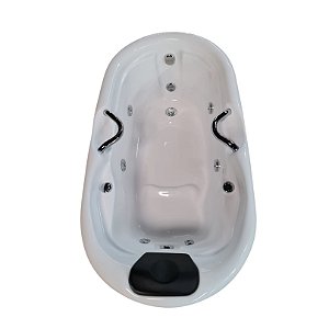 BANHEIRA ACRILNEW 170 OVAL C/ HIDRO - PREMIUM