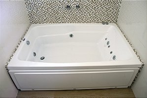 BANHEIRA ACRILBATH PREMIUM DUPLA 170 C/ HIDRO - COM AQUECEDOR SMART 8000W