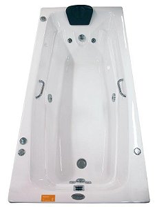BANHEIRA ACRILBATH PREMIUM 170 C/ HIDRO - COM AQUECEDOR SMART 8000W