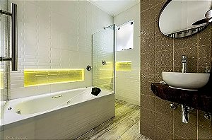 BANHEIRA ACRILBATH 140 C/ HIDRO - TOP LINE