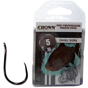 Anzol Crown Chinu Sure Black 05 C/10