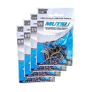 Anzol MS Mutsu Circle Hook n.1/0 c/30-2/0 c/30-6/0 c/20 (2)