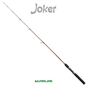 Vara Maruri Joker JV-C501L 1,50m 5-10lb Vermelha p/ carretilha