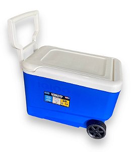 Caixa Térmica Wheelie Cool Azul com Rodas 36L Igloo