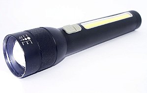 Lanterna Tática P50 USB JWS WS-613 com Estojo