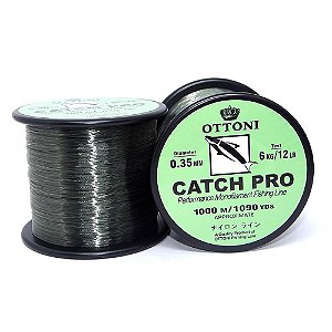 Linha monofilamento Catch Pro - 0,35mm 1000m