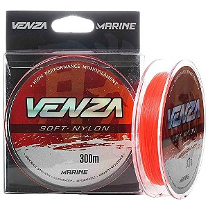 Linha Marine Sports Venza Soft Nylon Orange 0,33mm 15lb 300m