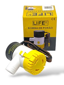 Bomba de Porão Life 1100gph 12v 3.0amp 29mm 1155
