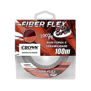 Linha Crown Fiber Flex mult. 8X 0,18mm 100m