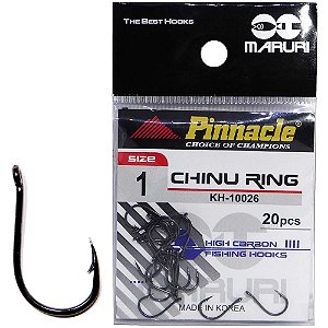 Anzol Pinnacle Chinu Ring mini Black - N1 c/20