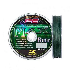 Linha Multifilamento Maruri Max Force 4x - 0,20mm 25lb - 300m contínuos