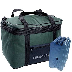 Bolsa Térmica Termobag 35L Jogá+ 4 Gelos Artificiais 500ml.