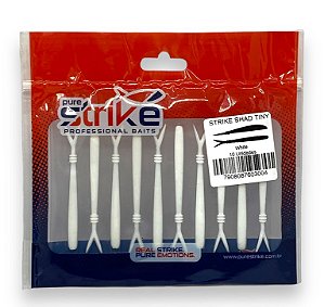 Isca Strike Shad Tiny - 7,8cm White
