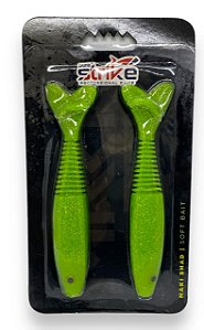 Isca Maki Shad 90 - 9cm Chartreuse Silver