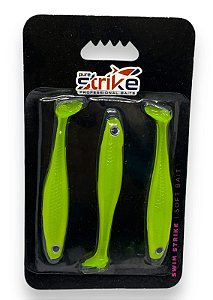 Isca Swim Strike Paddle - 9,3cm Chartreuse Silver (Sem Sal)
