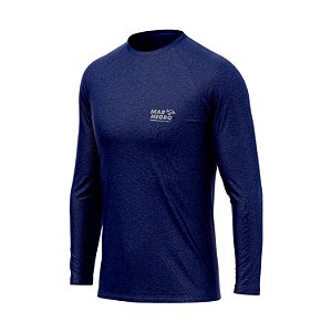 Camiseta Mar Negro c/ Luvinha basica masc marinho G