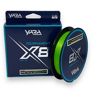 Linha Yara Multifilamento Tournament X8 20lb - 150m