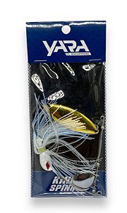 Isca Yara King Spinner 26g anzol 6/0 cor 81 Branco Cintilante  (ks) 4181