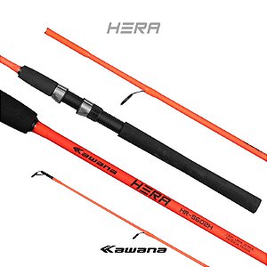 Vara Kawana Hera HR-S602H 1,83m 50lb 2 partes - molinete