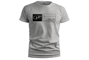Camiseta Presa Viva Casual Line PSVA-Pesque e Solte EXG 100% Algodão Mescla