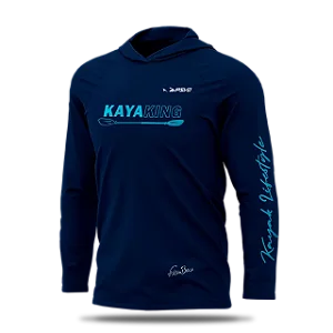Camiseta Presa Viva Poliamida PSVA c/ Capuz - G azul marinho 2381