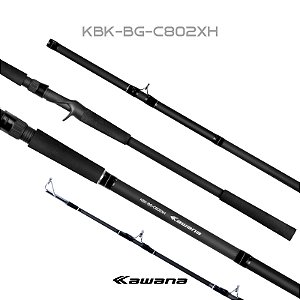 Vara Kawana KBK-BG C-802XH 2 partes carretilha