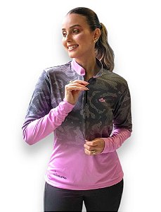 Camiseta Iscamarina Preto-Rosa - M