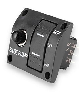 Chave para bomba d’água automática e manual