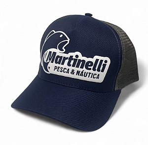 Boné Martinelli Pesca e Naútica Azul