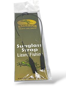 Salva óculos Lizard preta 40cm Sunglass Strap