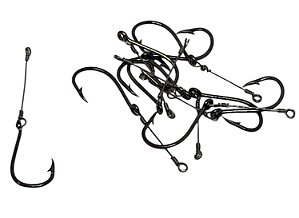 Anzol Marine Sports Chinu Black Encastoado N.5 com 10 un.