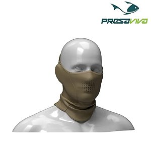 Breeze Buff Tube Neck Premium - Ref 36 Power Soft Caqui - UNICO Presa Viva Bandana