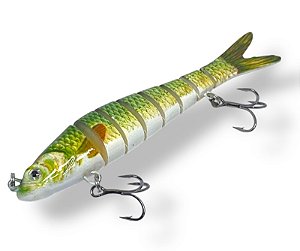 Isca articulada 8 segmento 23g Verde