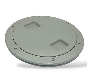 Tampa Inspeção HP 6 Polegadas cinza