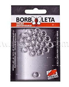 Argola Borboleta Inox 4.5 MM com 20